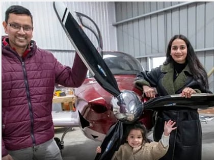 Kerala man travels to Europe with family on plane he made during COVID lockdown