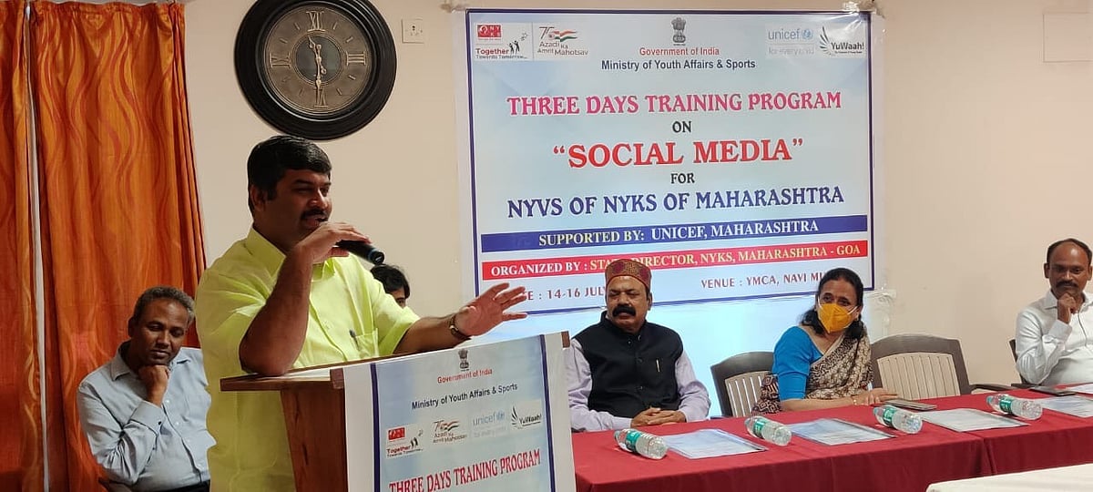 Maharashtra: Nehru Yuva Kendra organizes social media workshops in collaboration with UNICEF 