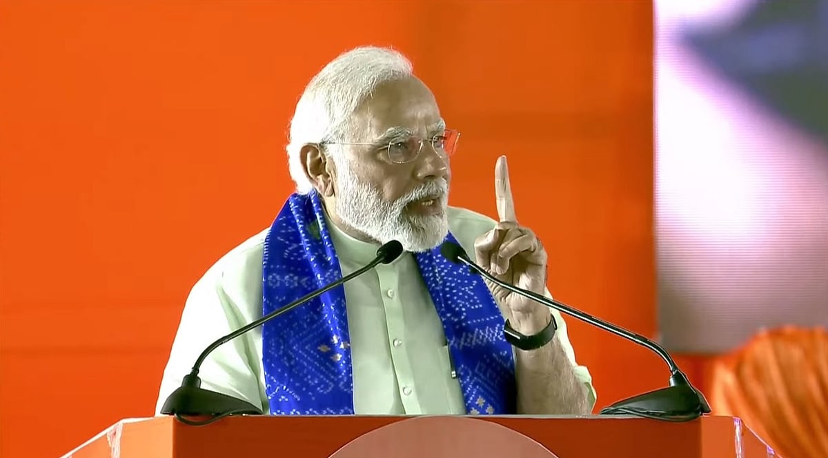 WATCH: Telangana people paving way for BJP's double-engine govt, says PM Modi at 'Vijay Sankalpa Sabha' in Hyderabad
