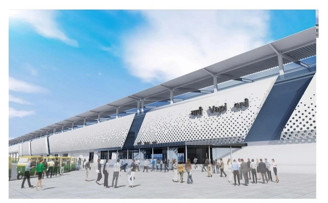 Representative Image of Vapi station facade