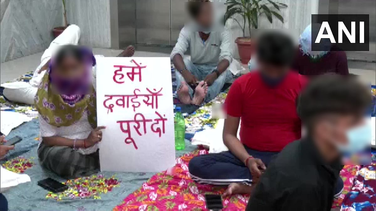 Protests in Delhi after HIV-positive patients allege shortage of life-saving drugs