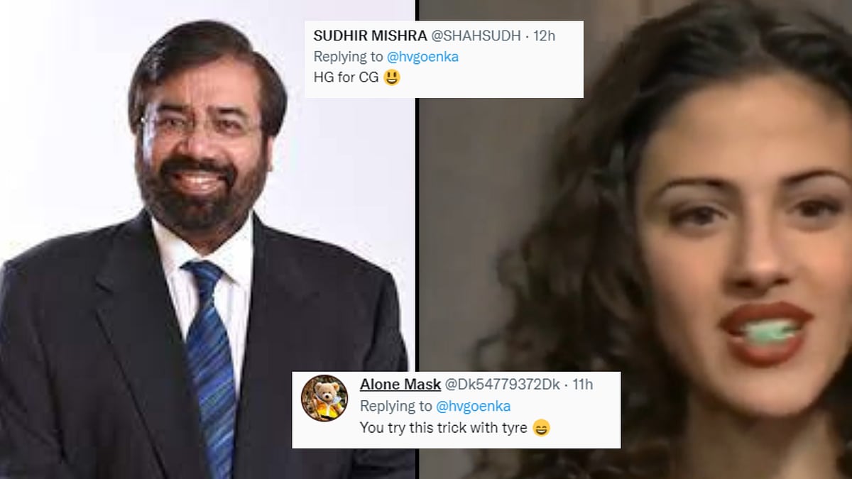 Pro chewing gum eater? Harsh Goenka may need your help!