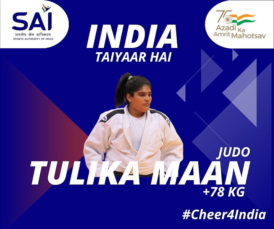CWG 2022: NCOE SAI Bhopal Judoka Tulika Maan grabs silver in Women's 78 kg Category