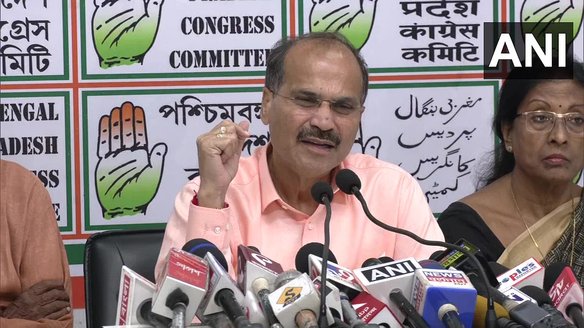 'TMC has become a party of thieves': Congress' Adhir Ranjan Chowdhury after Anubrata Mandal arrested by CBI | ANI Photo