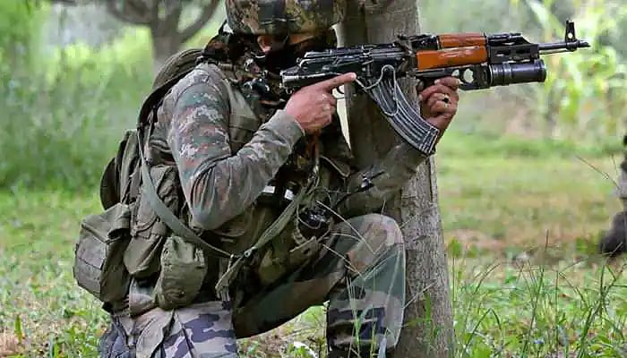 J&K: Encounter breaks out between security forces and militants in Rajouri district