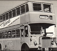 Double decker BEST bus