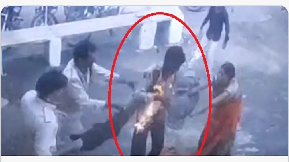 MP: Stressed over crop loss, farmer in Sagar tries to immolate self at police station