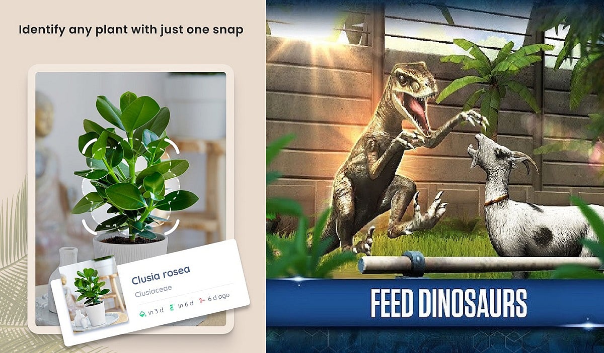Jurassic World and PlantIn: Top apps of the week