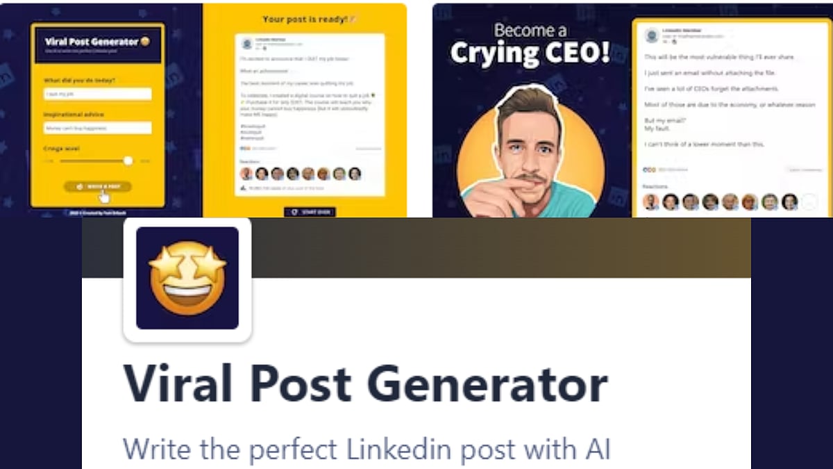 Viral Post Generator by Tom Orbach | Viral Post Generator