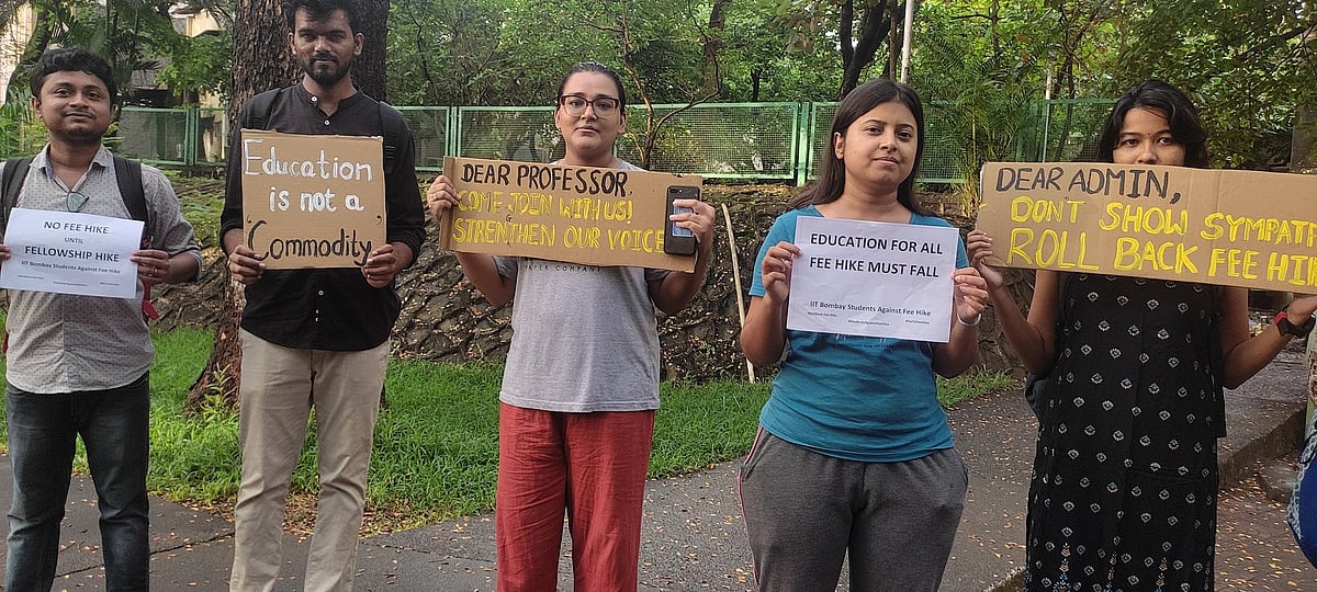 Forced to go ahead with hunger strike: IIT-Bombay students