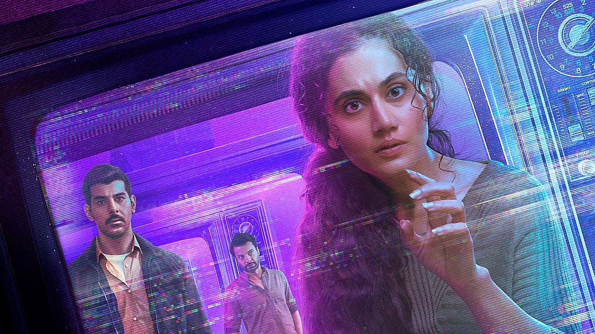 'Dobaaraa' New Poster: Taapsee Pannu, Pavail Gulati get trapped inside a TV set