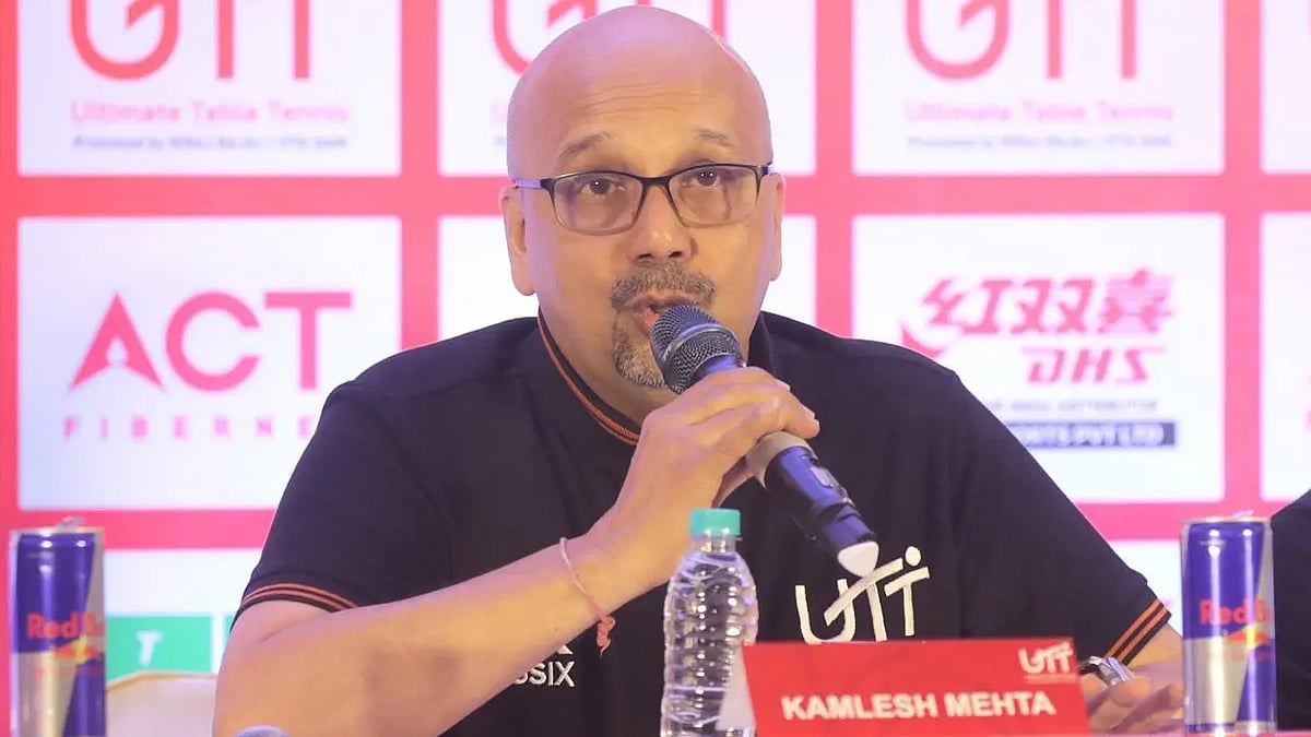 Indian TT great Kamlesh Mehta
