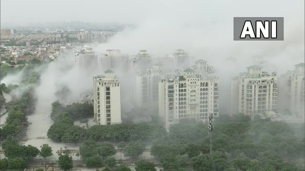 Supertech Towers demolition: 'People will be allowed to enter neighbouring societies after 6.30 pm, says Noida CEO