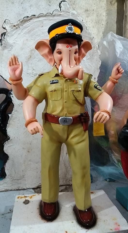 Ganeshotsav 2022: Singham Bappa is here at Vile Parle Police Station