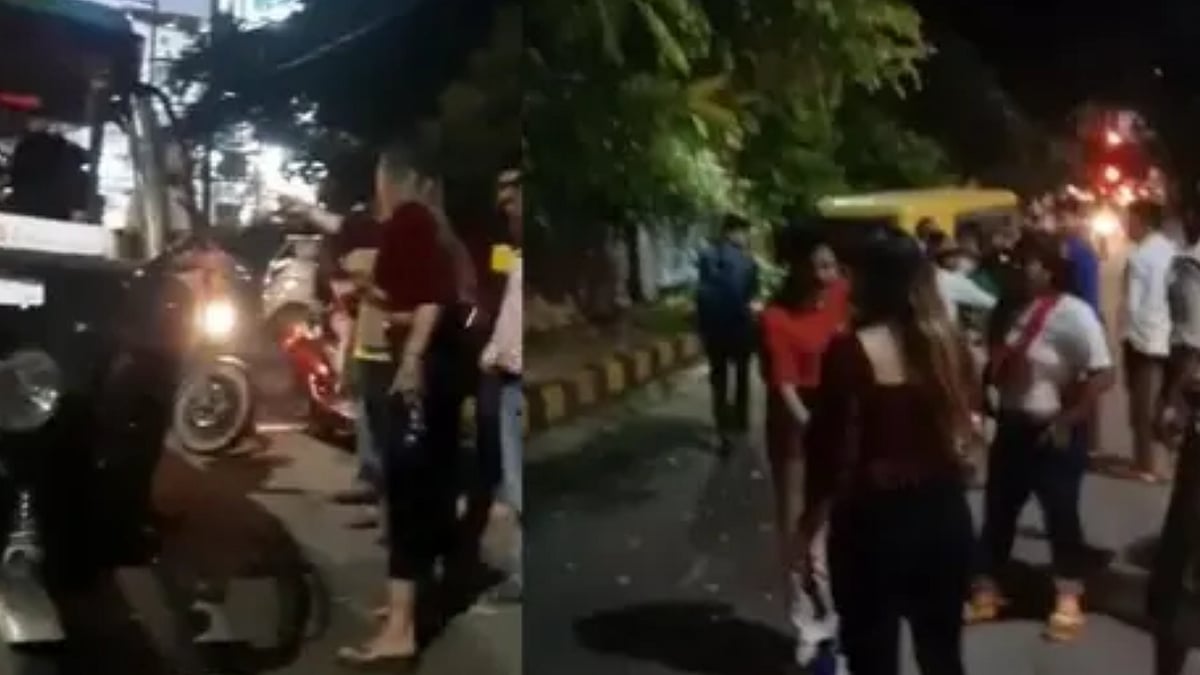 Watch: High-voltage drama of drunk Gwalior girls; assault auto driver over harassment claims
