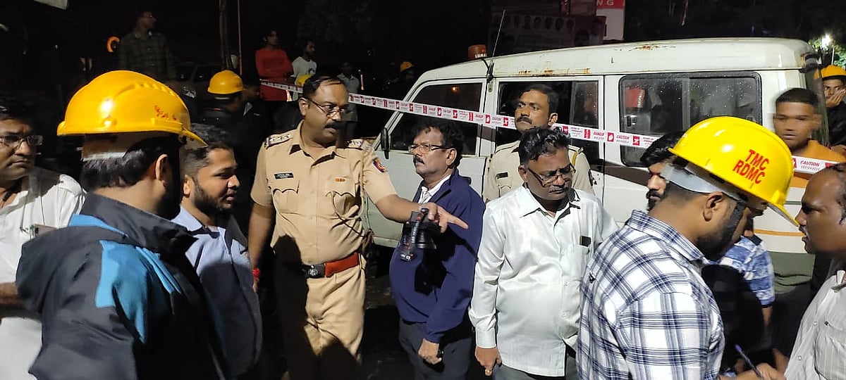 Thane: Part of five-storey residential building collapses, no casualties reported