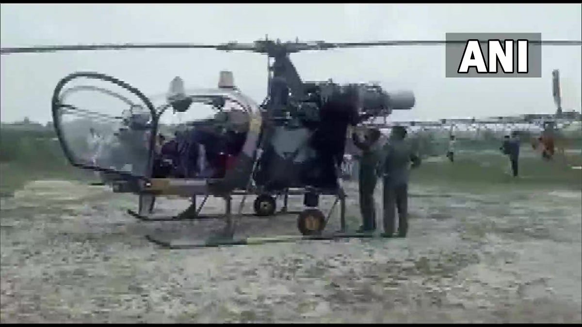 IAF's Cheetah helicopter makes precautionary landing in UP