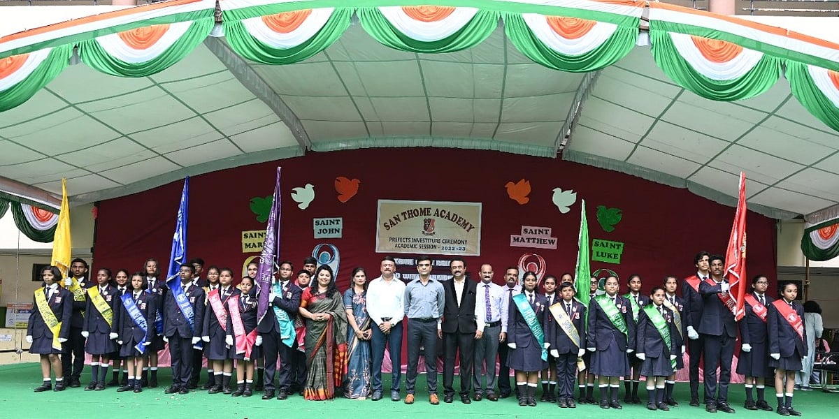 Dewas: Investiture ceremony held at San Thome Academy