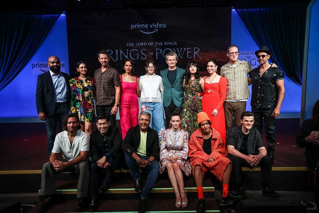 'The Lord of the Rings: The Rings of Power' cast and crew receive a grand welcome from Hrithik...