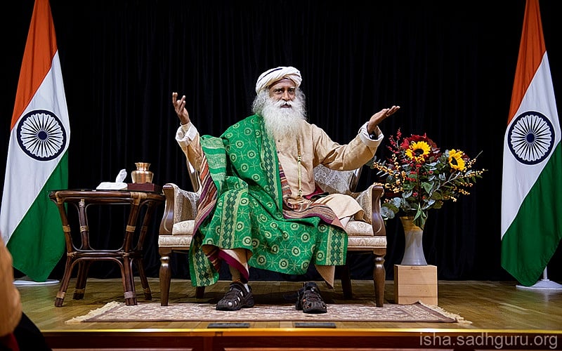 India@75: Sadhguru encourages “Har Ghar Tiranga” campaign, sings national anthem, highlights unsung revolutionaries