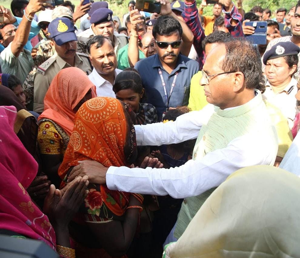 Rain havoc in MP: Damaged houses to be rebuilt under PM Awas Yojana, CM tells flood-affected in Vidisha district

