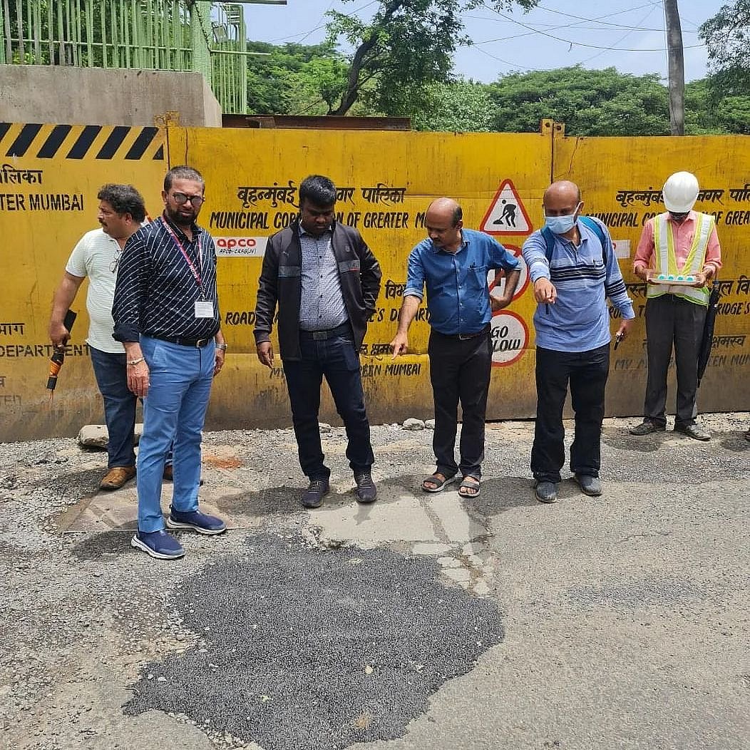 Mumbai: For smooth Ganesh processions, BMC fills 2,000 potholes in 10 days