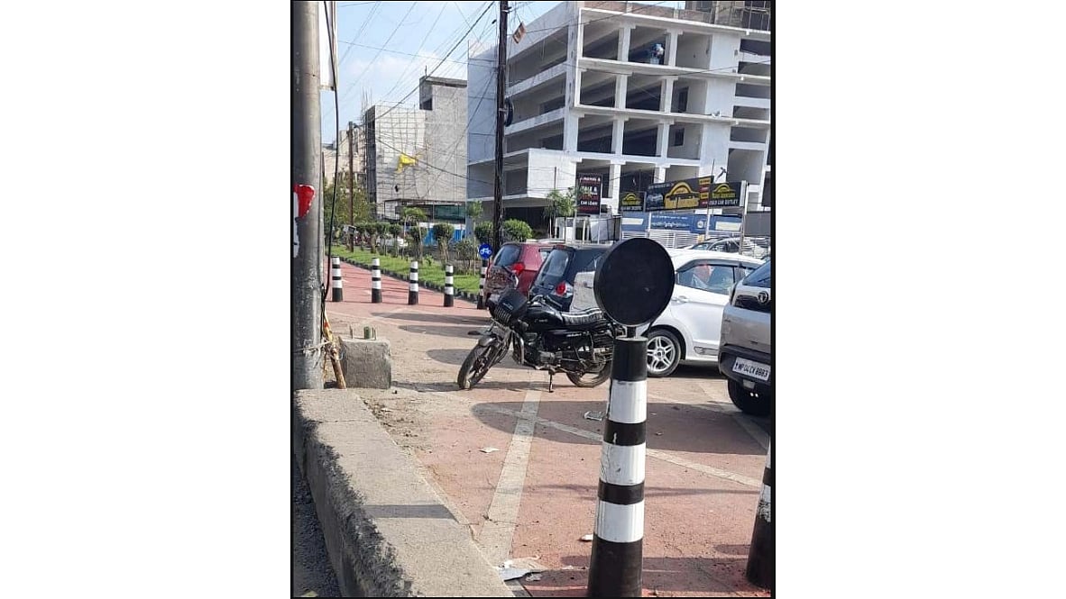 Encroachments take over Bhopal cycle tracks; many stretches develop ...
