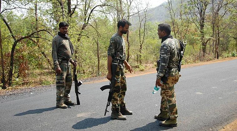 Police personnel in Gadchiroli district, in Maharashtra (Representative Image) | 