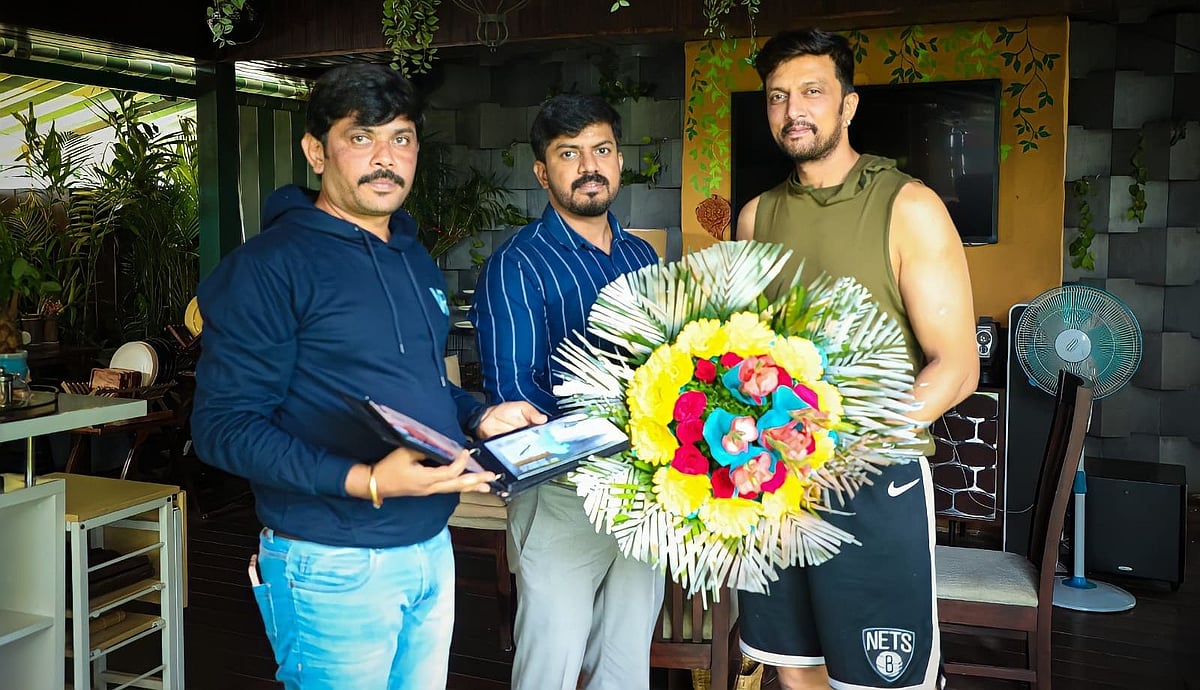 Indian postal service to release a special envelope of Kiccha Sudeepa
