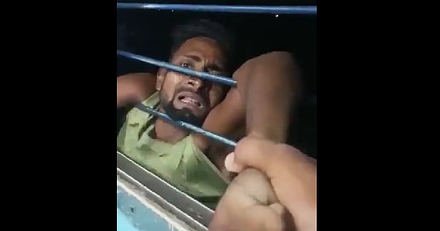 On camera: Bihar thief dangles on train's window for over 10 km as passengers grab arms