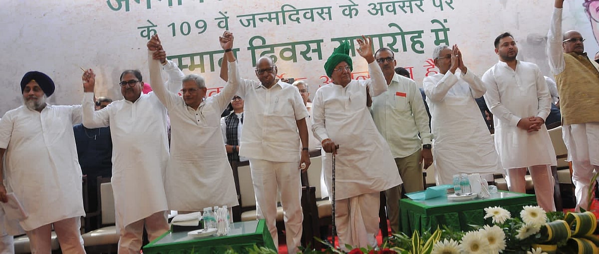 Opposition leaders call for united front to defeat BJP