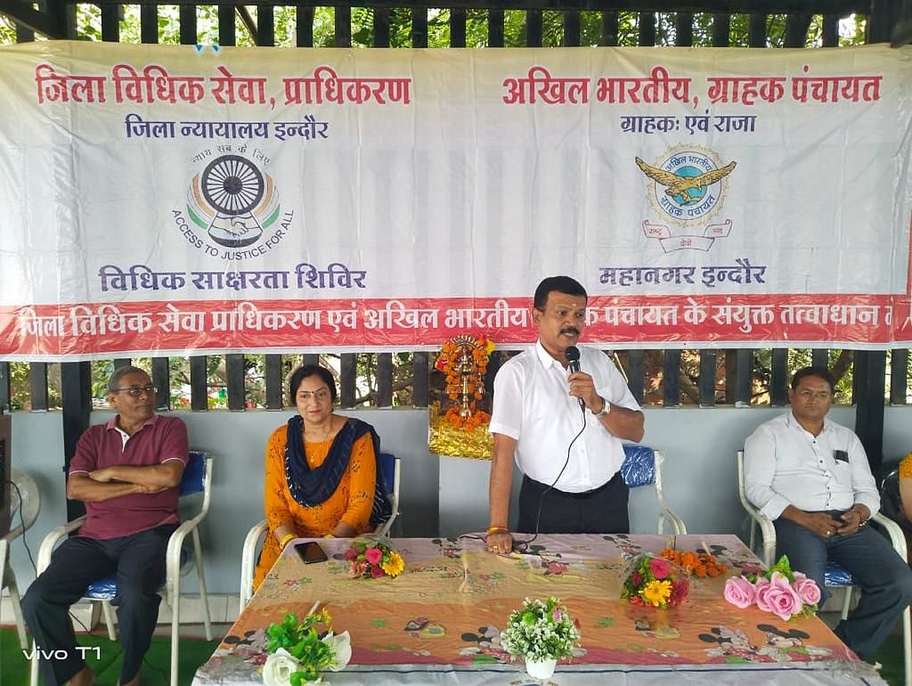 Indore: Legal literacy camp
at CM Rise School