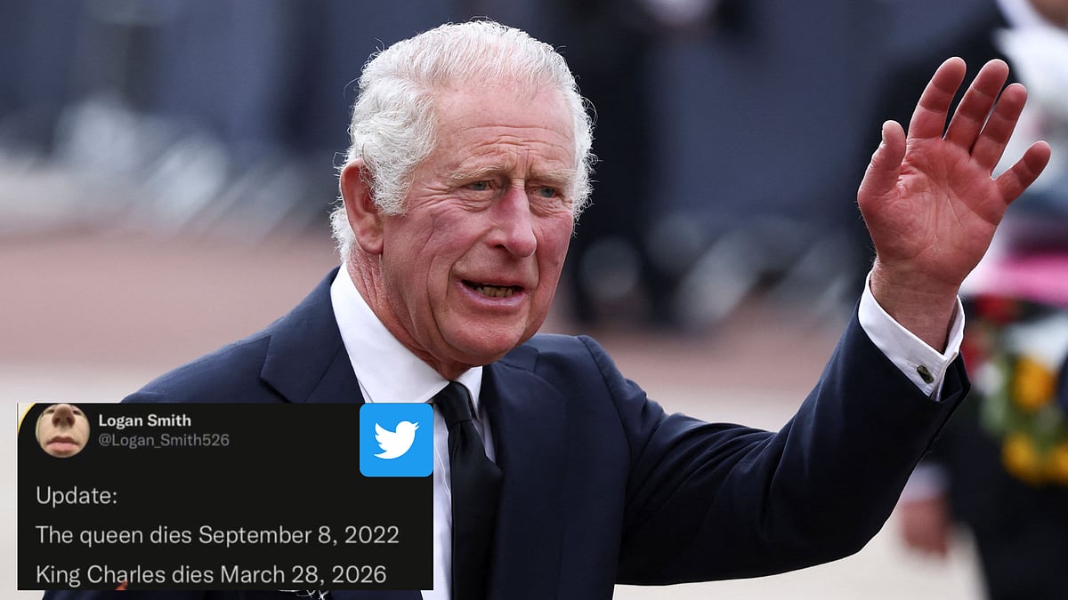 Twitter user 'predicts' King Charles III's death on THIS date in 2026; gets trolled