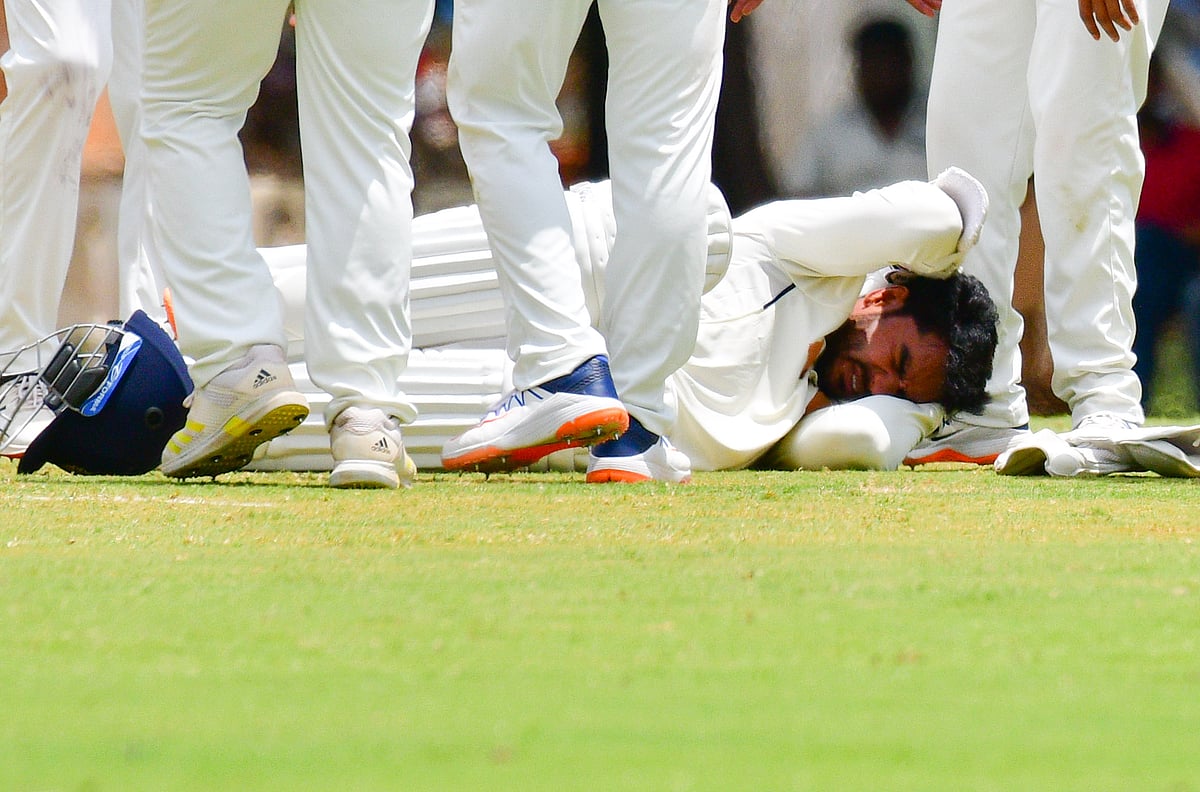 Venkatesh Iyer sustains injury  | Twitter/ @/peri_periaswamy 