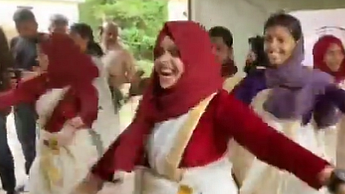 Viral video - Onam celebrations | Twitter