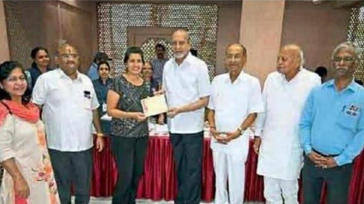 Blood donation camp organised by Mahesh Bank of the occasion of golden jubilee year