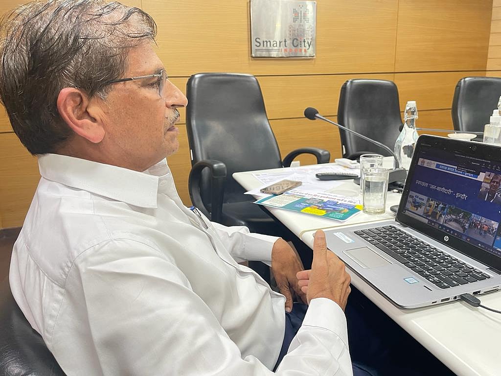 Online presentation by Indore Municipal Corporation to celebrate Swacchata Pakhwada