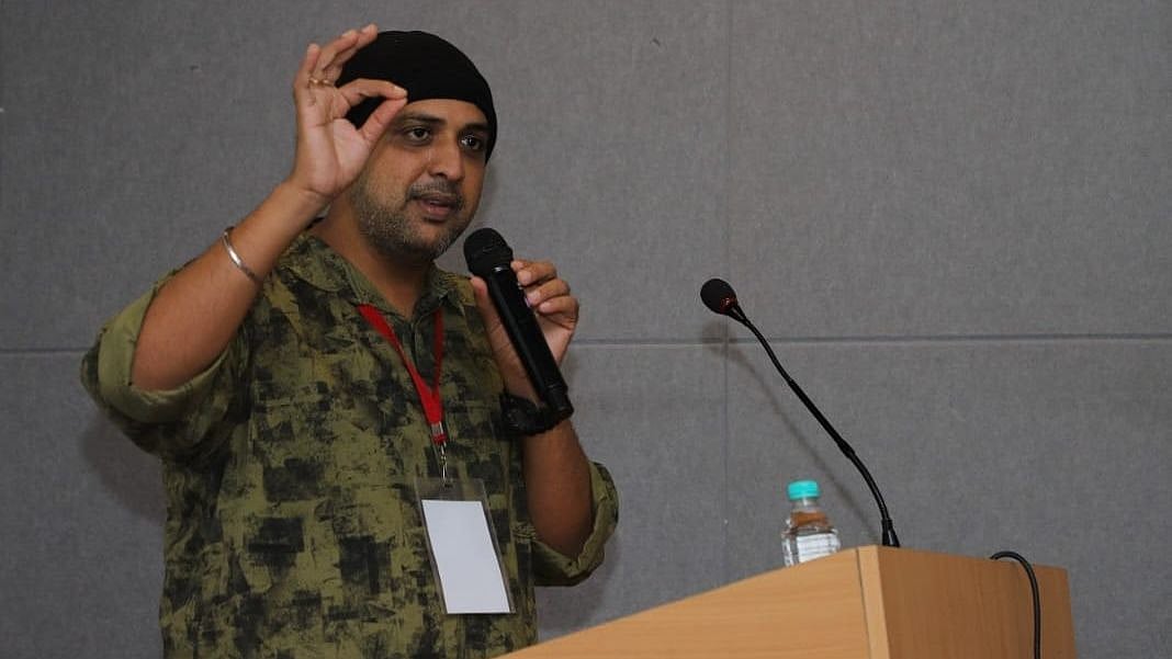 Bhopal: Film Making Workshop; Mahabharata is best example of screenwriting, says actor Durgesh 