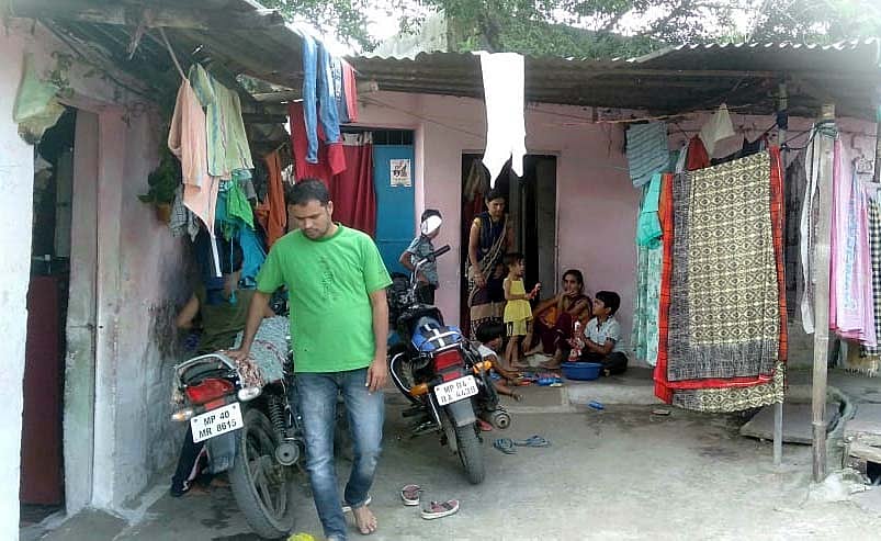 Relatives of Sapna Dhakad whom live in the neighbourhood
