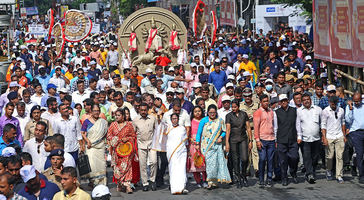 West Bengal: Mamata Banerjee rallies to celebrate UNESCO tag for Kolkata's Durga Puja