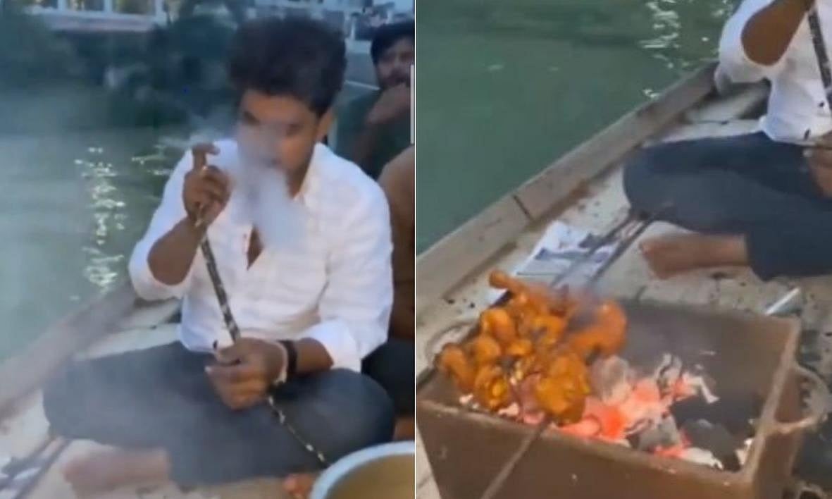 Chicken-Hookah party on holy Ganga: Police arrest 3, hunt on for rest 4 after video goes viral 