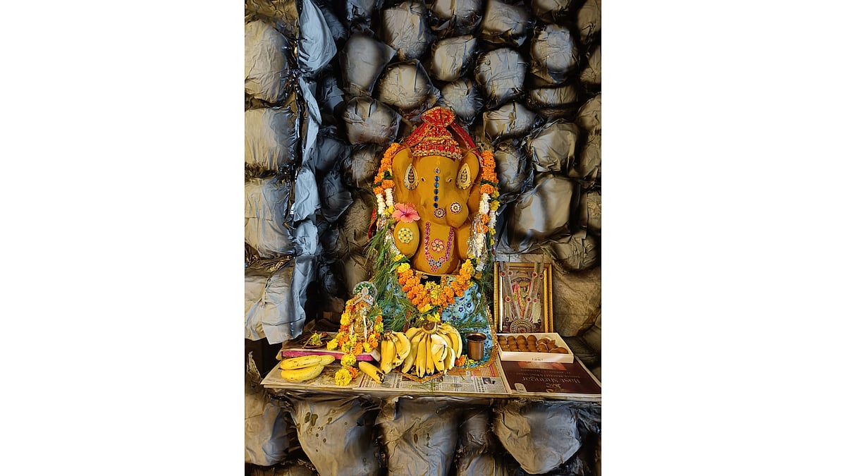 Ganeshotsav 2022: Only Ganesha idol in the world adorned with turmeric in Indore