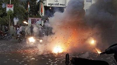 Mira Bhayandar: MBMC lands in controversy as martyr’s kin oppose firecracker stall at Hutatma Park  