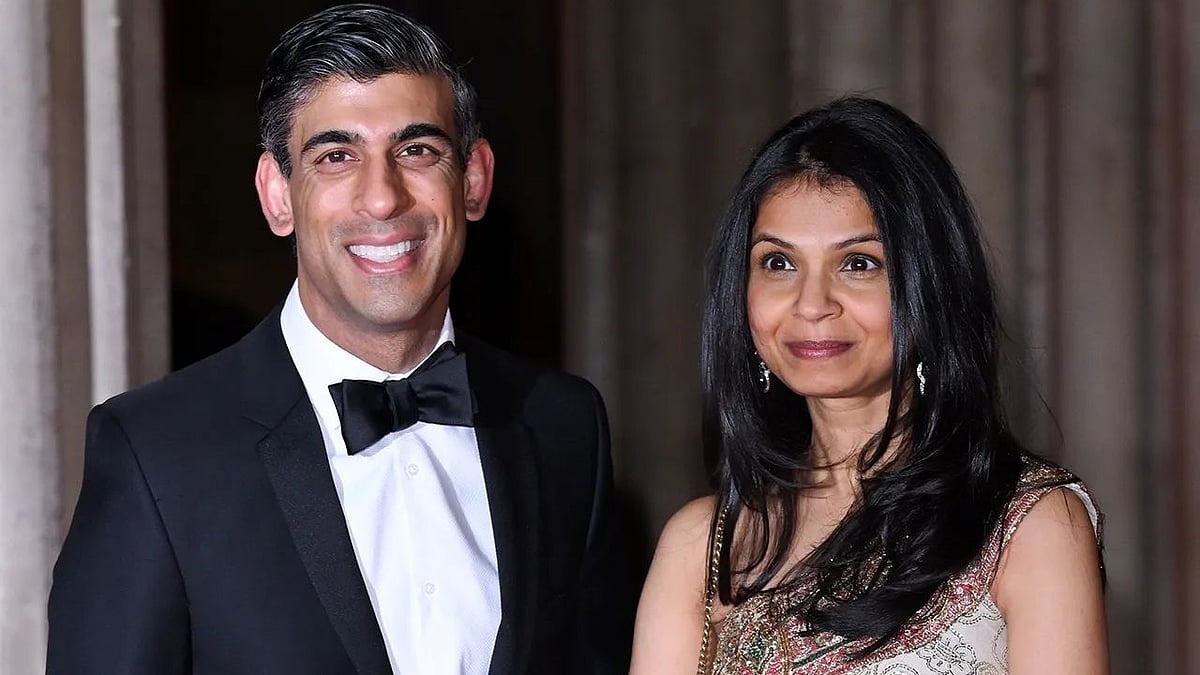 Rishi Sunak and Akshata |