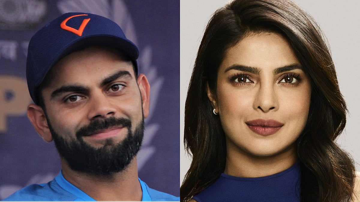 Virat Kohli and Priyanka Chopra rank first and second in Asian