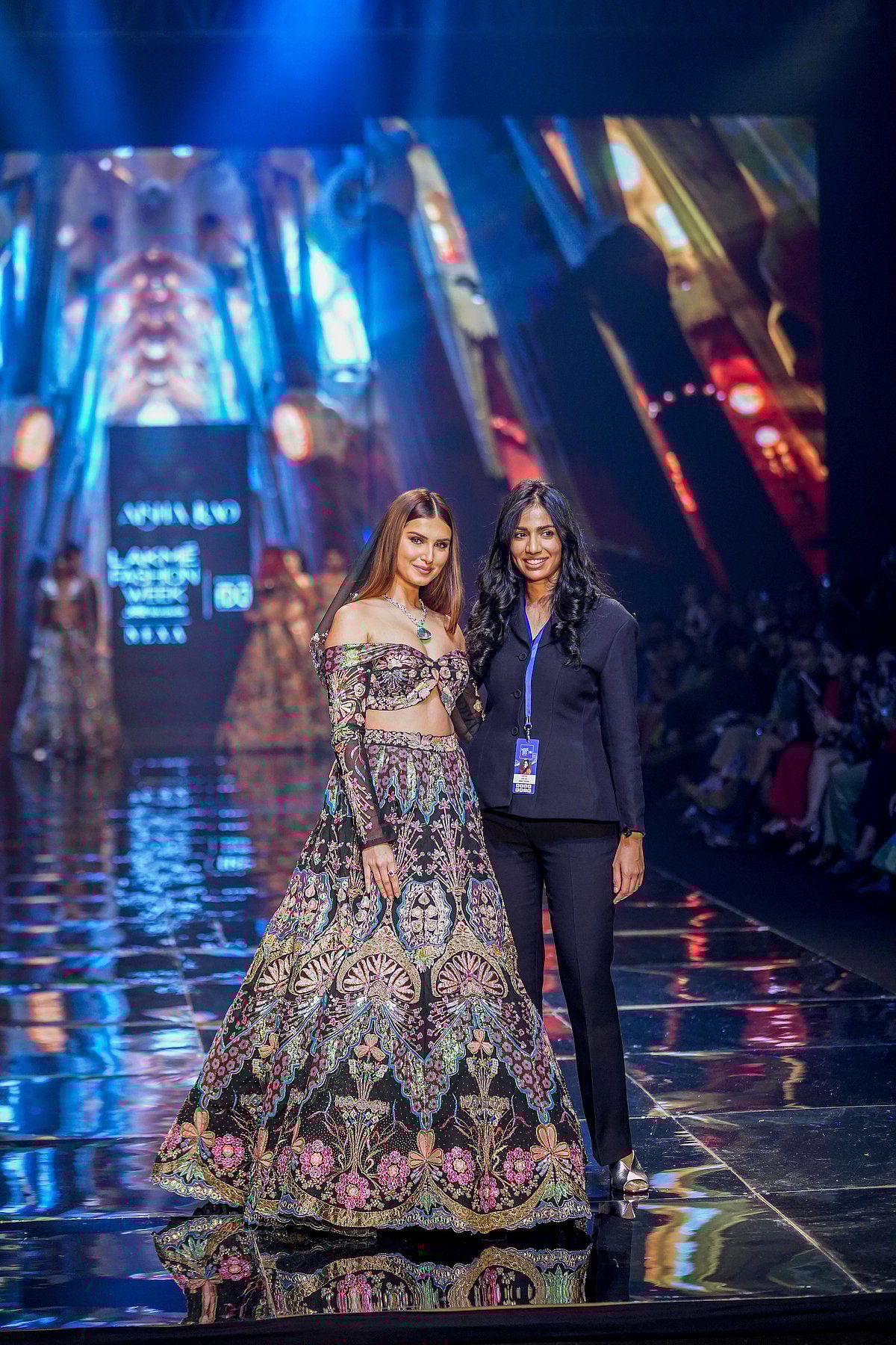 Tara Sutaria with Aisha Rao