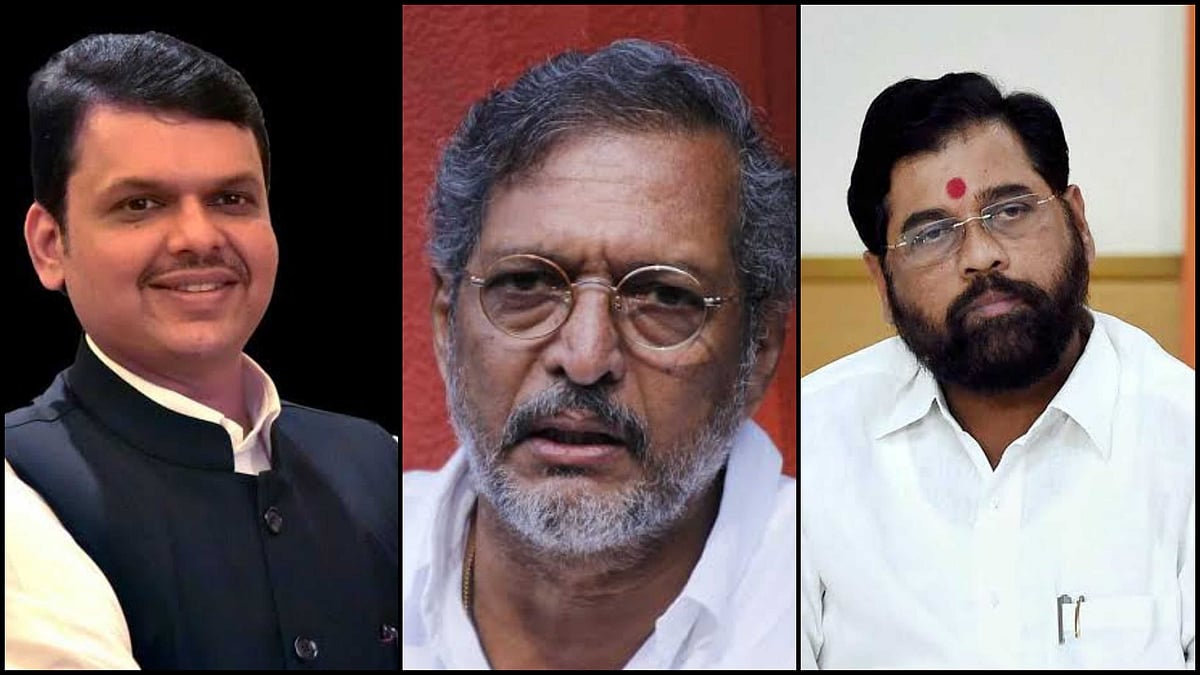 Mumbai: Nana Patekar to interview Eknath Shinde and Devendra Fadnavis tomorrow  | File Photos