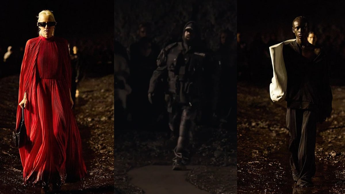 Watch: Not a cake-walk, it's a mud walk for Balenciaga at the Paris Fashion Week