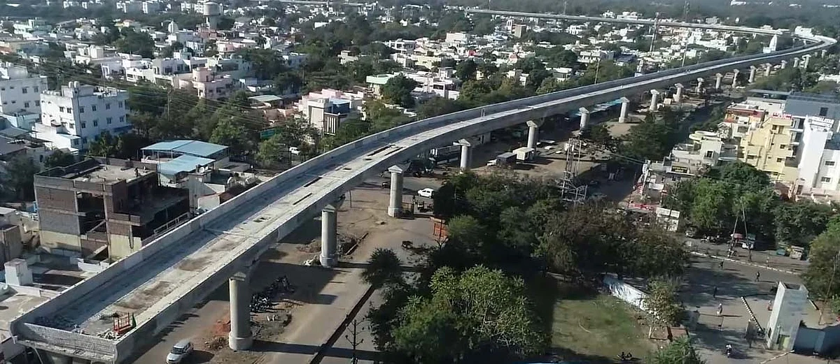 Under Bhopal Metro project, construction of two lines and 28 stations is underway.