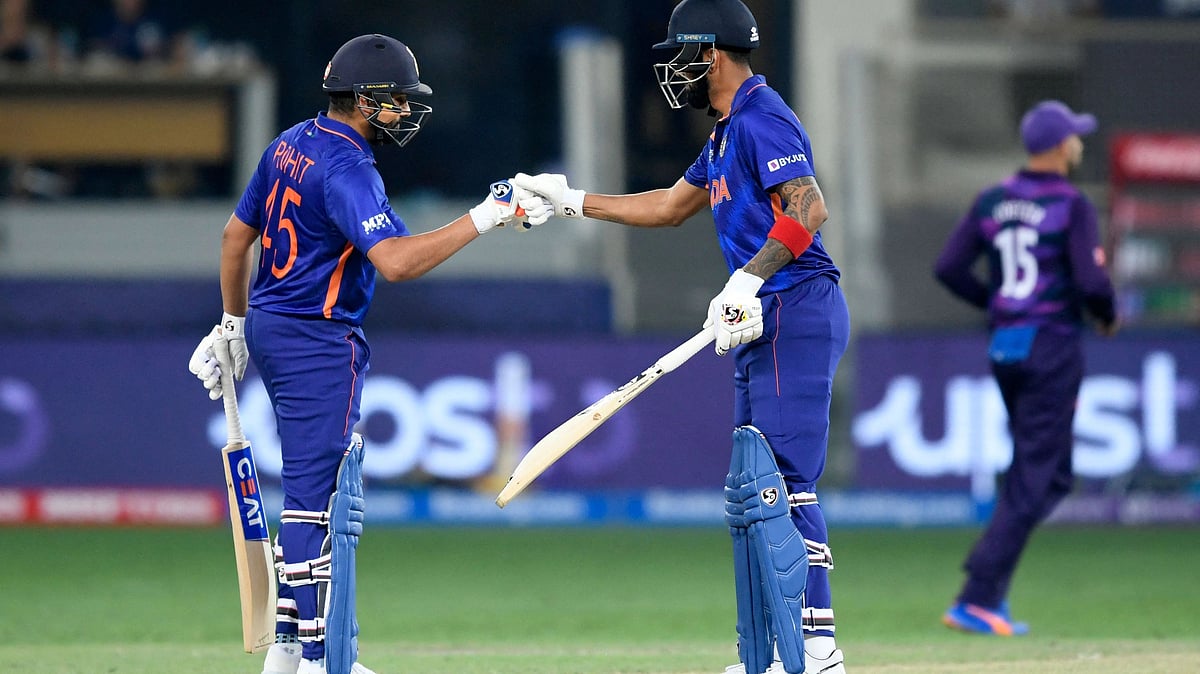 The opening pair of Rohit Sharma and KL Rahul. | FPJ Picture
